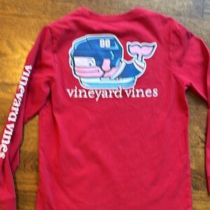 Vineyard vines hockey tee M (12-14)
